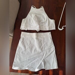 MABLE White Two-Piece Set